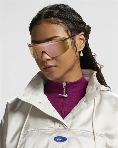 nike echo shield mirrored sunglasses
